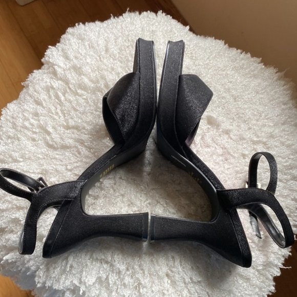 Spring chunky heeled shoes / heels in black? - Picture 4 of 7